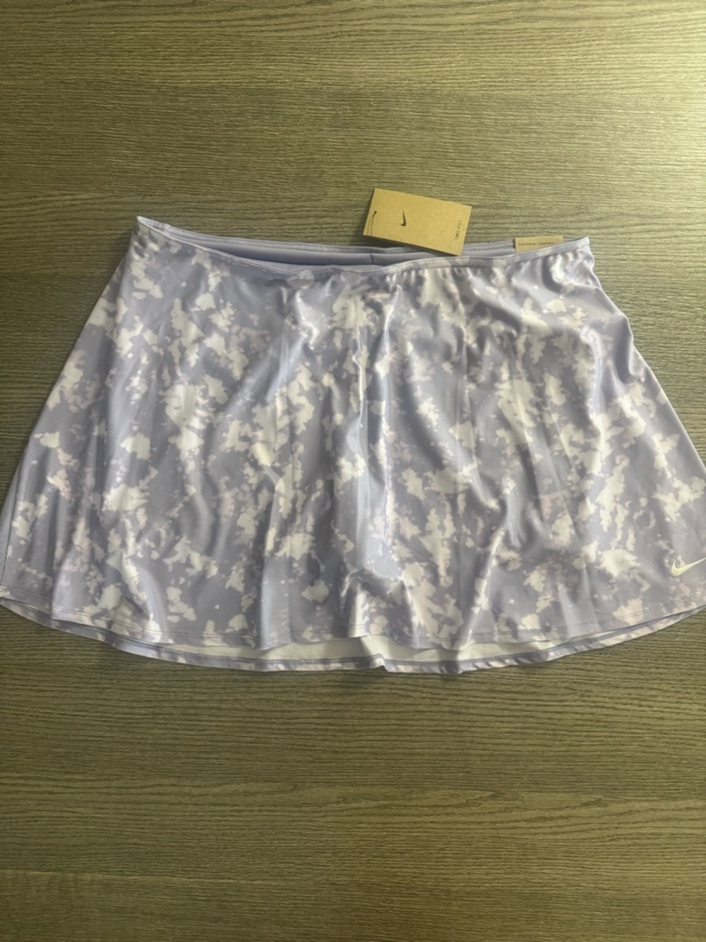 Nike Women's Victory Dri-FIT  Sz XL Flouncy Printed Golf Tennis Skirt Skort - Picture 3 of 13